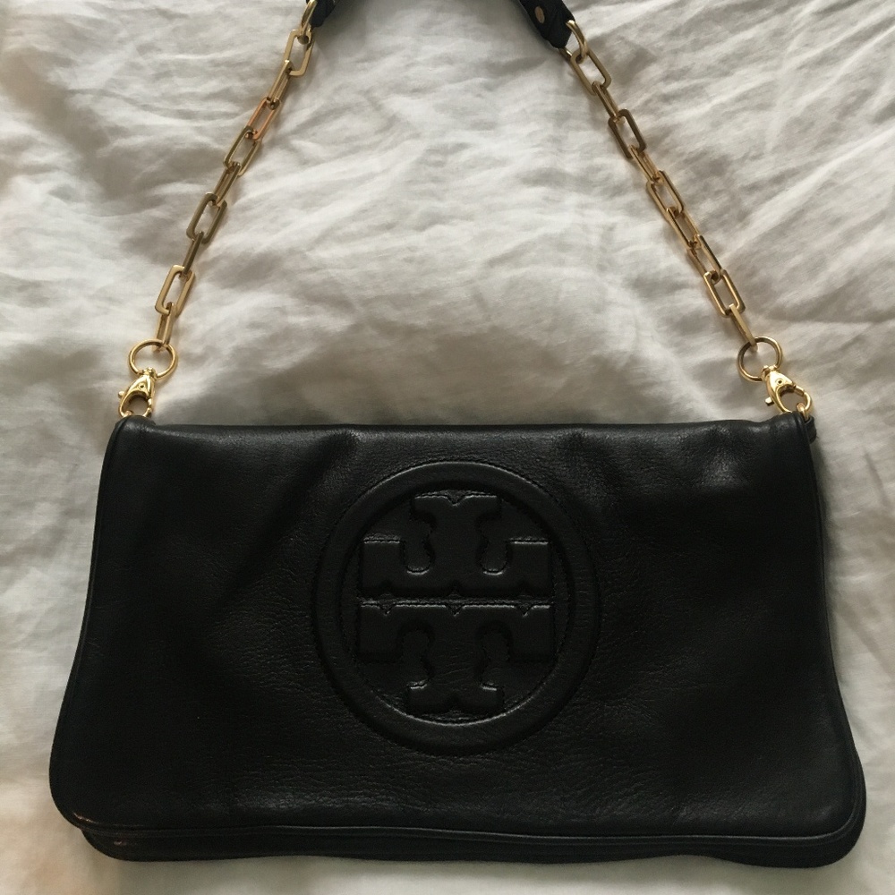 Tory Burch Reva Clutch - Convertible, Black